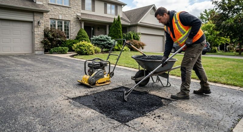 Asphalt Pothole Filling in Savannah, GA